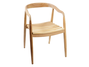 CAMILLA - Teak garden chair with armrests _ CBdesign