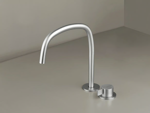 COCOON PB SET11 - Countertop single handle washbasin mixer with adjustable spout _ COCOON