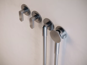 JP SET23THERM.2 - 4 hole thermostatic stainless steel shower set with hand shower _ COCOON