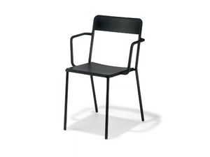 C 1.2/1 - Stackable plate chair with armrests _ COLOS