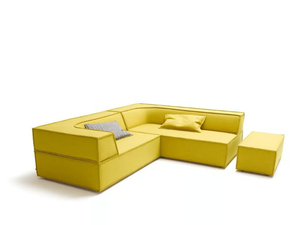 TRIO - Corner sectional fabric sofa _ COR