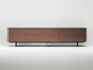 SIDE - Modular wooden sideboard with drawers _ Caccaro