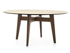 ABREY - Round ash table _ Calligaris