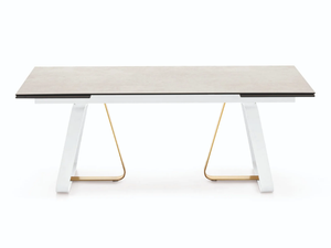 SUNSHINE - Extending ceramic table _ Calligaris