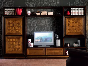 CA' VENIER - Sectional wooden storage wall _ Cantiero