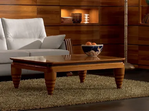 ELETTRA DAY - Low rectangular solid wood coffee table _ Cantiero