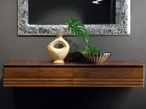 ELETTRA DAY - Suspended solid wood sideboard _ Cantiero