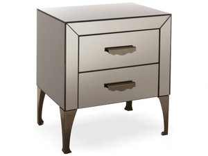 ADONE - Wooden bedside table with drawers _ Cantori