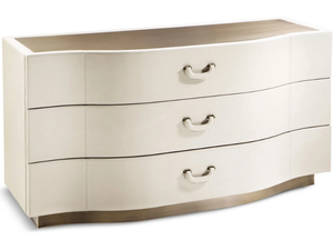 VALENTINO - Leather chest of drawers _ Cantori