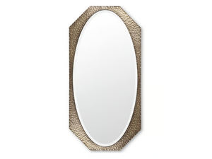 MARYLIN - Oval wall-mounted wrought iron mirror _ Cantori