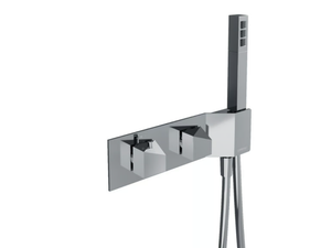 DSIDE 0-DSD5101EST-CR/0-DSD5102EST-CR - Recessed thermostatic shower mixer with hand shower _ Carimali