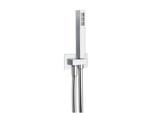 DUPLEX SQUARE - Wall-mounted 1-spray ABS handshower _ Carimali