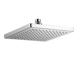 SQUARE 23421-CR - Chromed brass overhead shower with arm _ Carimali