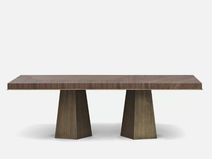 LEVANZO - Rectangular wooden dining table _ Casa