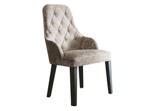 DIANA - Tufted upholstered fabric chair _ Casamilano