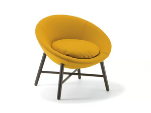 COCOON - Upholstered fabric easy chair _ Cizeta