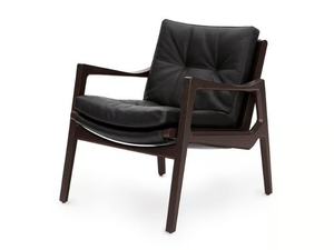 EUVIRA - Upholstered armchair with armrests _ ClassiCon