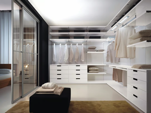 EXTRA - Laminate walk-in wardrobe _ Composit