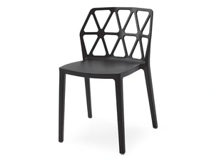 ALCHEMIA - Stackable polypropylene garden chair _ Connubia