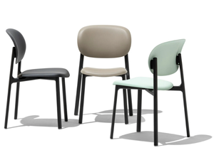 ZERO - Stackable recycled plastic chair _ Connubia