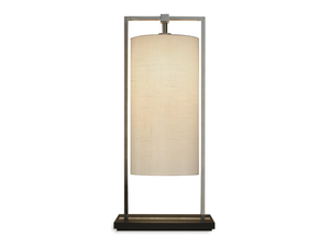 ATHENA - LED linen table lamp _ Contardi