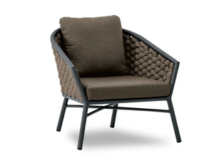 DUB - Fabric outdoor armchair with armrests _ Contral