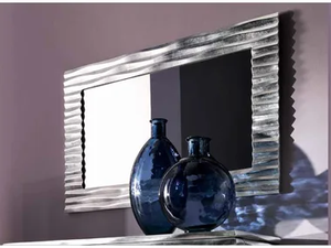 EBON - Wall-mounted framed rectangular mirror _ CorteZari