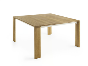 MADERA - Square wooden table _ Crassevig