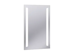 ELITE - Rectangular wall-mounted mirror with integrated lighting _ Crosswater