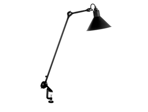 N°201 - Adjustable with swing arm stainless steel desk lamp _ DCWéditions