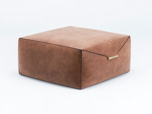 LUGGA - Square upholstered pouf _ DRESSY