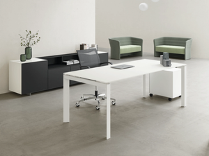 ENTITY - Sectional metal and melamine office desk _ DVO