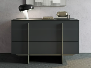 KATANA - Wooden chest of drawers _ Dall'Agnese