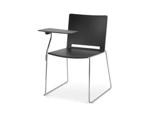 LAFILÒ PLASTIC - Sled base polypropylene chair with armrests _ Diemmebi