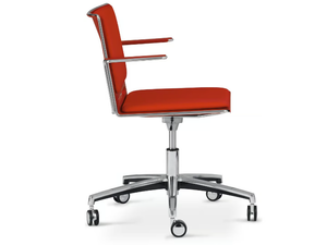 LAFILÒ SOFT TASK - Office chair with armrests with 5-Spoke base _ Diemmebi