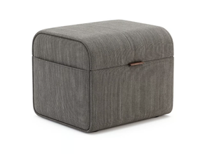 ADLEY - Storage fabric pouf _ Domkapa