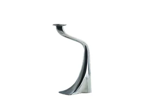 TURNER - Candleholder in polished cast aluminum _ Driade