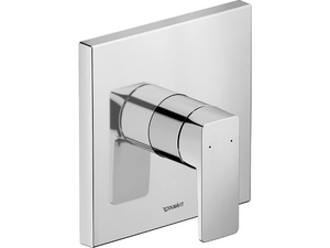 MANHATTAN - Recessed single handle shower mixer with plate _ Duravit