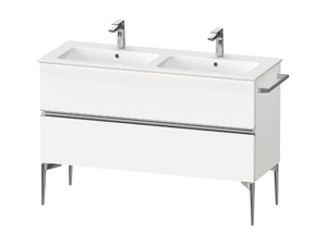 SIVIDA - Double floorstanding bathroom cabinet with drawers _ Duravit