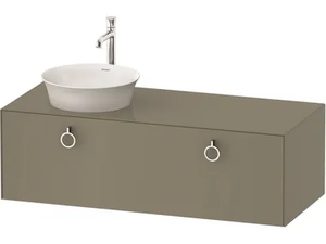 WHITE TULIP WT4982 - Single wall-mounted wooden vanity unit with drawers _ Duravit