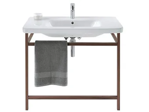 DURASTYLE - Walnut console sink _ Duravit