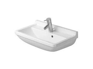 STARCK 3 - Ceramic washbasin with overflow _ Duravit