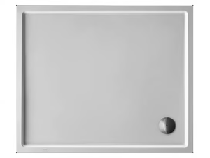 STARCK - Rectangular acrylic shower tray _ Duravit