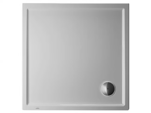 STARCK - Square acrylic shower tray _ Duravit