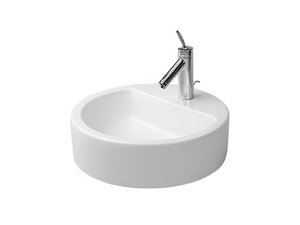 STARCK 1 - Countertop ceramic washbasin _ Duravit