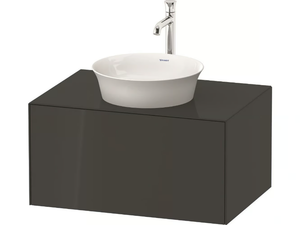 WHITE TULIP WT4975 / WT4976 - Single wall-mounted wooden vanity unit with drawers _ Duravit