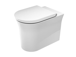 WHITE TULIP - Close coupled Floor mounted ceramic toilet _ Duravit