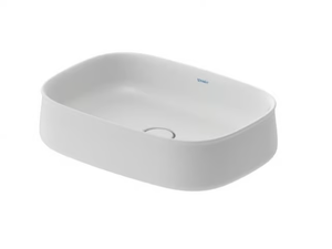 ZENCHA - Countertop rectangular ceramic washbasin _ Duravit