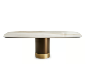 CILINDRO - Rectangular ceramic living room table _ EFORMA