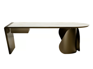 ONDA - Ceramic writing desk with drawers _ EFORMA